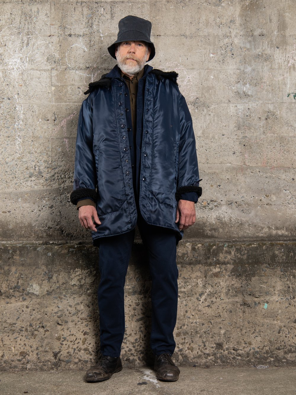 オンラインでの最低価格 liner garments engineerd jacket M gray モッズコート